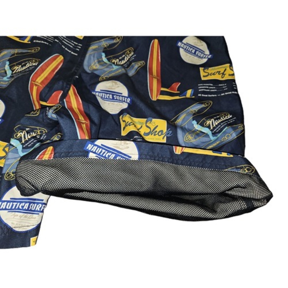 Nautica Men's‎ Multicolor Swim Shorts Sz 40 - Picture 4 of 4